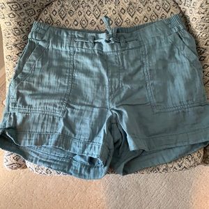 Blue electric band shorts